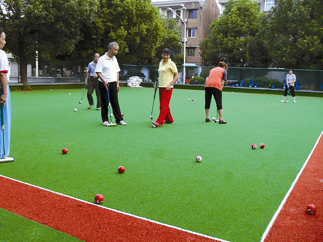 門球場人造草坪使用頻率這么高，都具有哪些方面優(yōu)點？