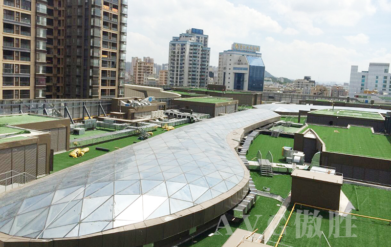 屋頂人造草坪 屋頂人造草坪