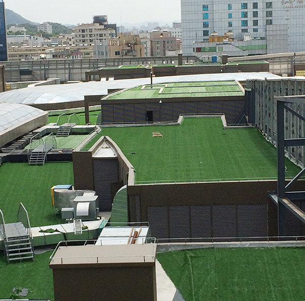 屋頂人造草坪 屋頂人造草坪