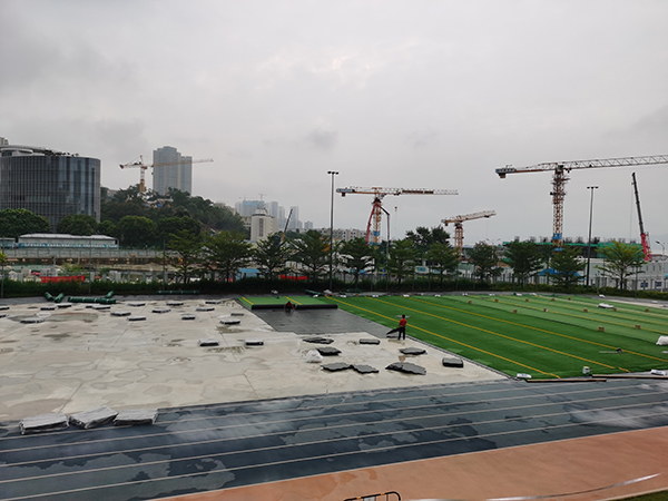 鋪設(shè)墊層 鋪設(shè)墊層